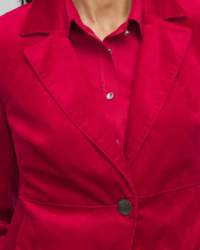 Velvet Blazer - image 4
